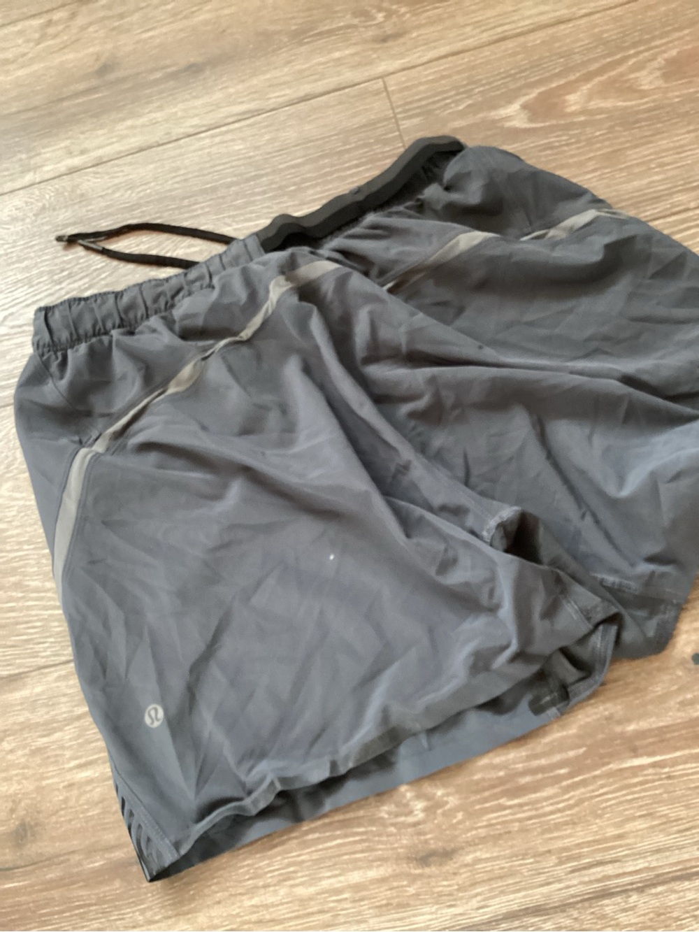 lululemon athletica unisex Dark Gray Athletic Shorts
